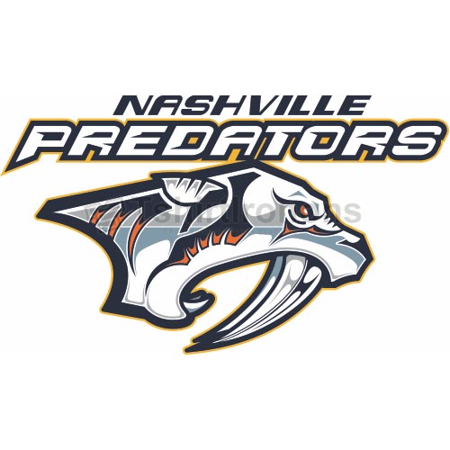 Nashville Predators T-shirts Iron On Transfers N209 - Click Image to Close